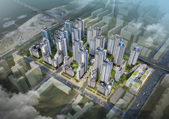 래미안원베일리 조감도. <삼성물산 제공>